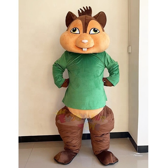 Enjoyment CE plush squirrel mascot Alvin and the chipmunks mascot costumes for sale