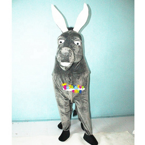 New arrivals cute CE donkey mascot costume donkey adult party event mascot costume