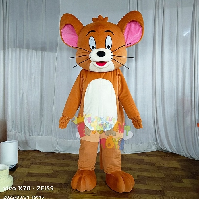 Hot sale  plush cartoon movies tom and jerry costume funny mascot costume for sale