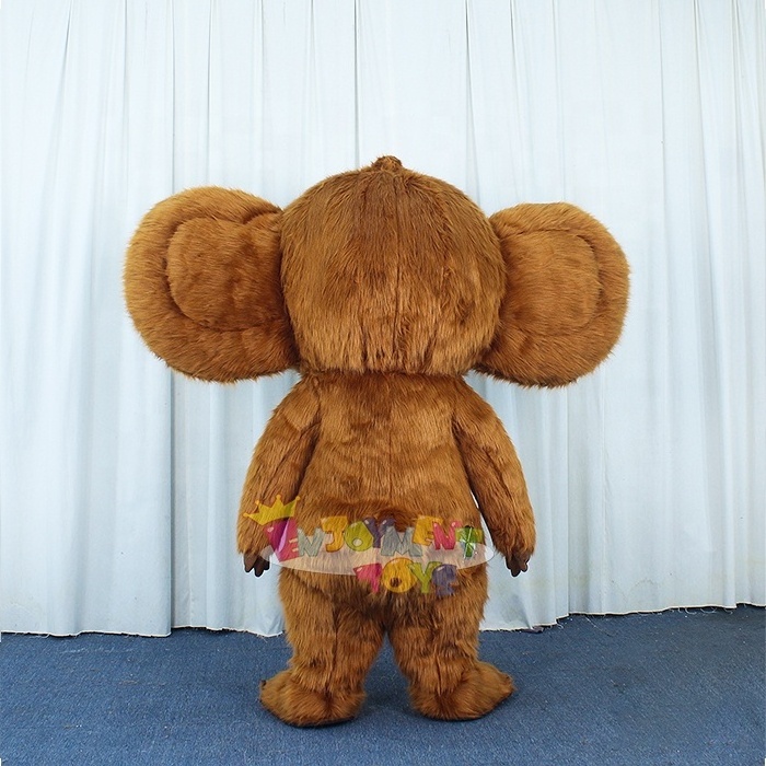 Enjoyment CE 2m/2.6 Inflatable Cheburashka Mascot brown Monkey Costume for Christmas/Halloween cosplay