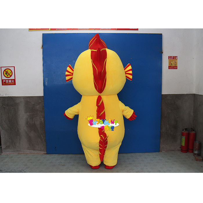 Hot selling customized cartoon fish mascot costume Cute cartoon fish mascot adult party costume