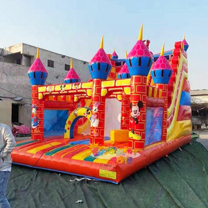 Hot sale inflatable water slide jumping bouncy castle bouncers inflatable jumping castle commercial