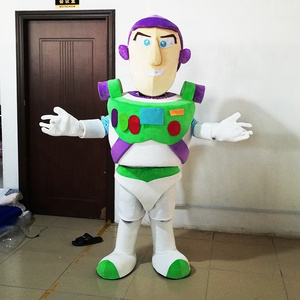 High Quality mascot costume cartoon character buzz Light year mascot costume for adult