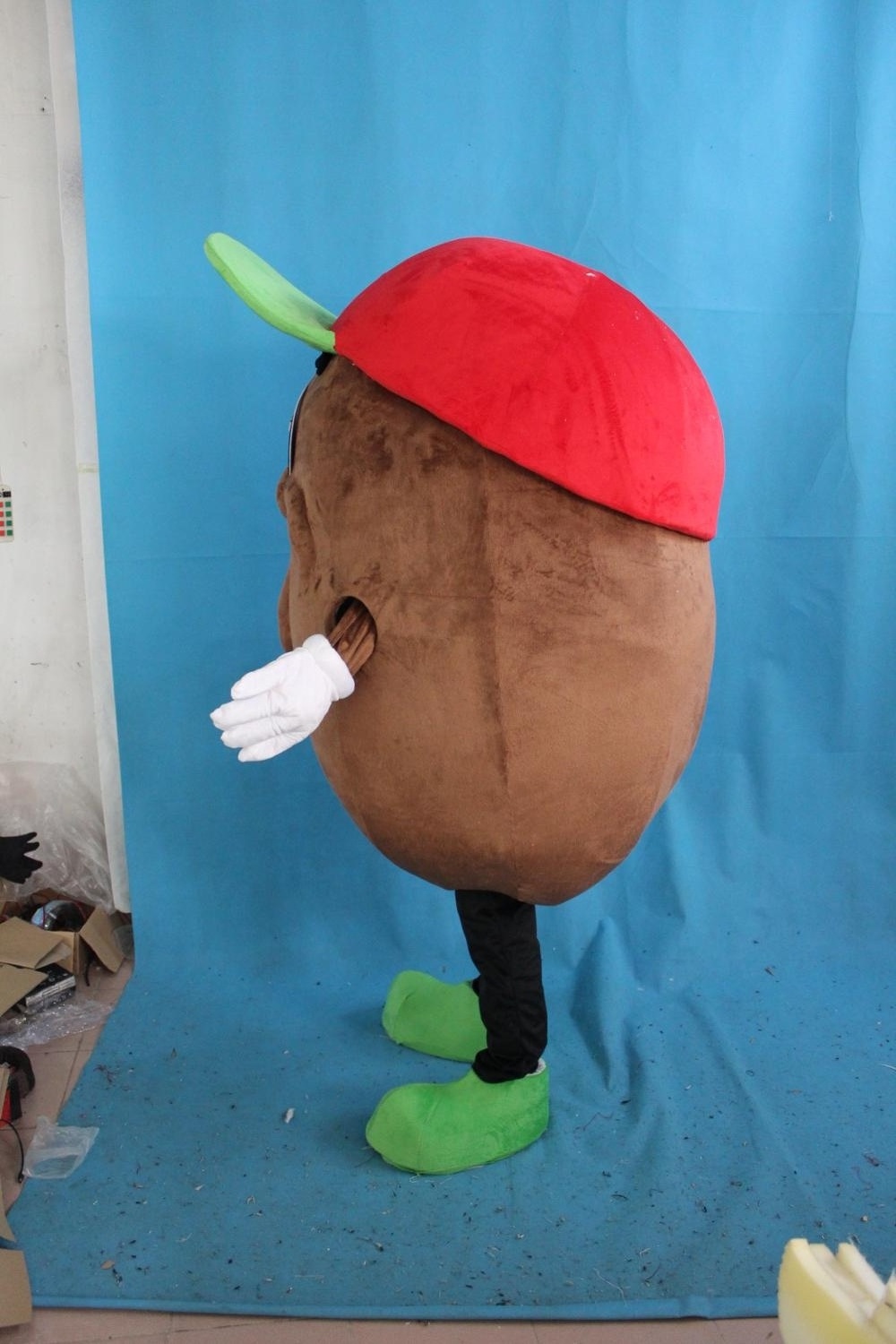 Enjoyment CE customized Coffee Bean Mascot Costume adult