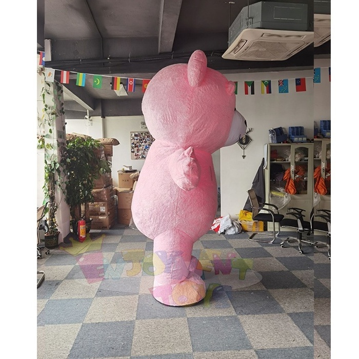 Hot sale CE Inflatable pink teddy bear Panda Polar Bear rabbit cat dog Mascot Costume For Halloween