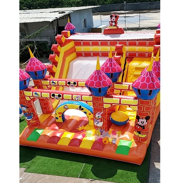 Hot sale inflatable water slide jumping bouncy castle bouncers inflatable jumping castle commercial