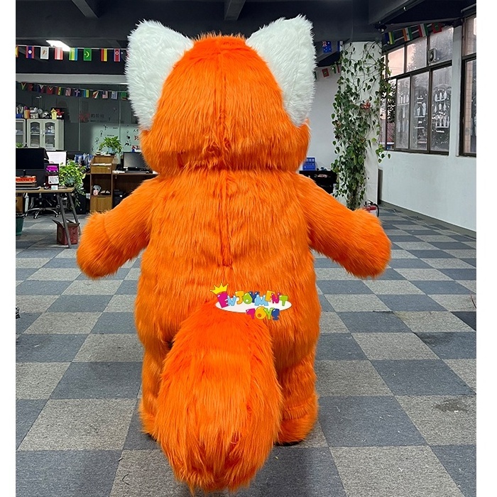 Hot selling custom cartoon fat cat mascot clothing Inflatable cartoon orange fat cat mascot adult party large event clothing