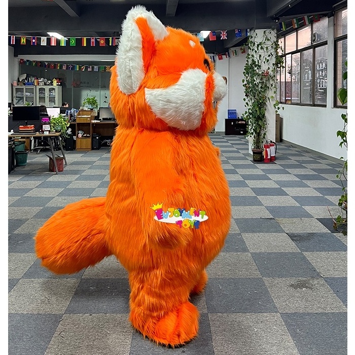 Hot selling custom cartoon fat cat mascot clothing Inflatable cartoon orange fat cat mascot adult party large event clothing