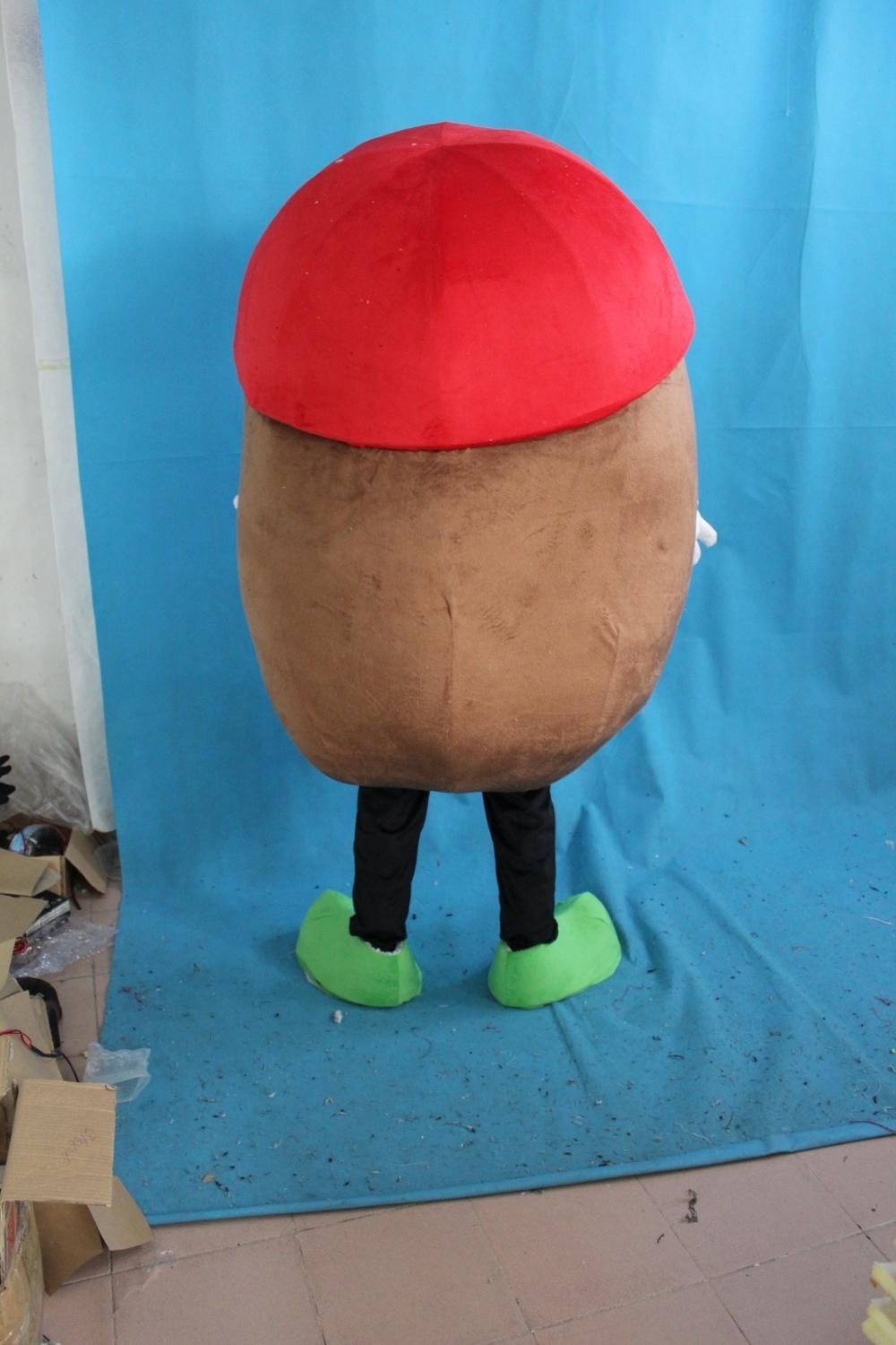 Enjoyment CE customized Coffee Bean Mascot Costume adult