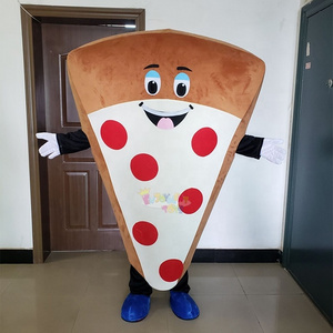 High quality CE adult food pizza mascot costume for sale