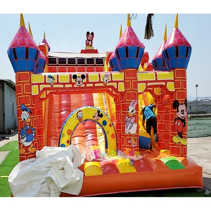 Hot sale inflatable water slide jumping bouncy castle bouncers inflatable jumping castle commercial