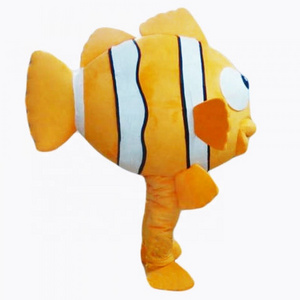 Enjoyment CE adult Nemo clown fish mascot costume for sale