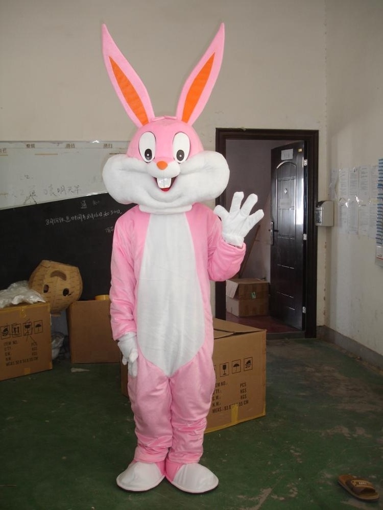 Funny Easter rabbit bugs bunny mascot costumes for adult ra