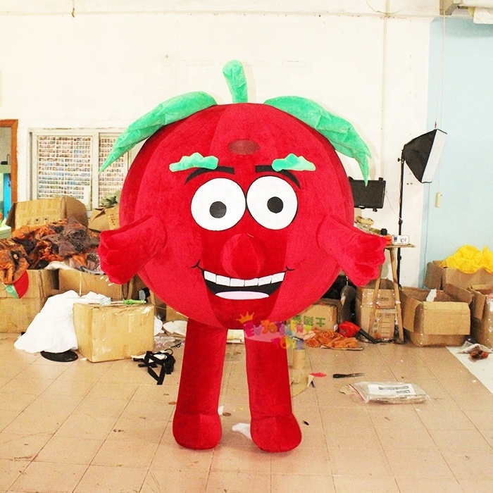 Hot sale inflatable Fruits Mascot Costume Custom Wearable Walking Apple Peach Pear Fruits Cartoon mascot costume for sale