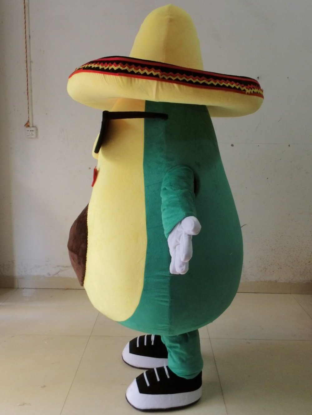 Enjoyment CE avocado mascot costume/fruits fancy dress costumes for sale