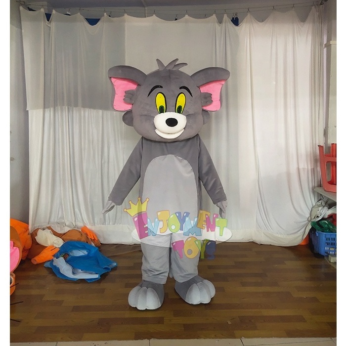 Hot sale  plush cartoon movies tom and jerry costume funny mascot costume for sale