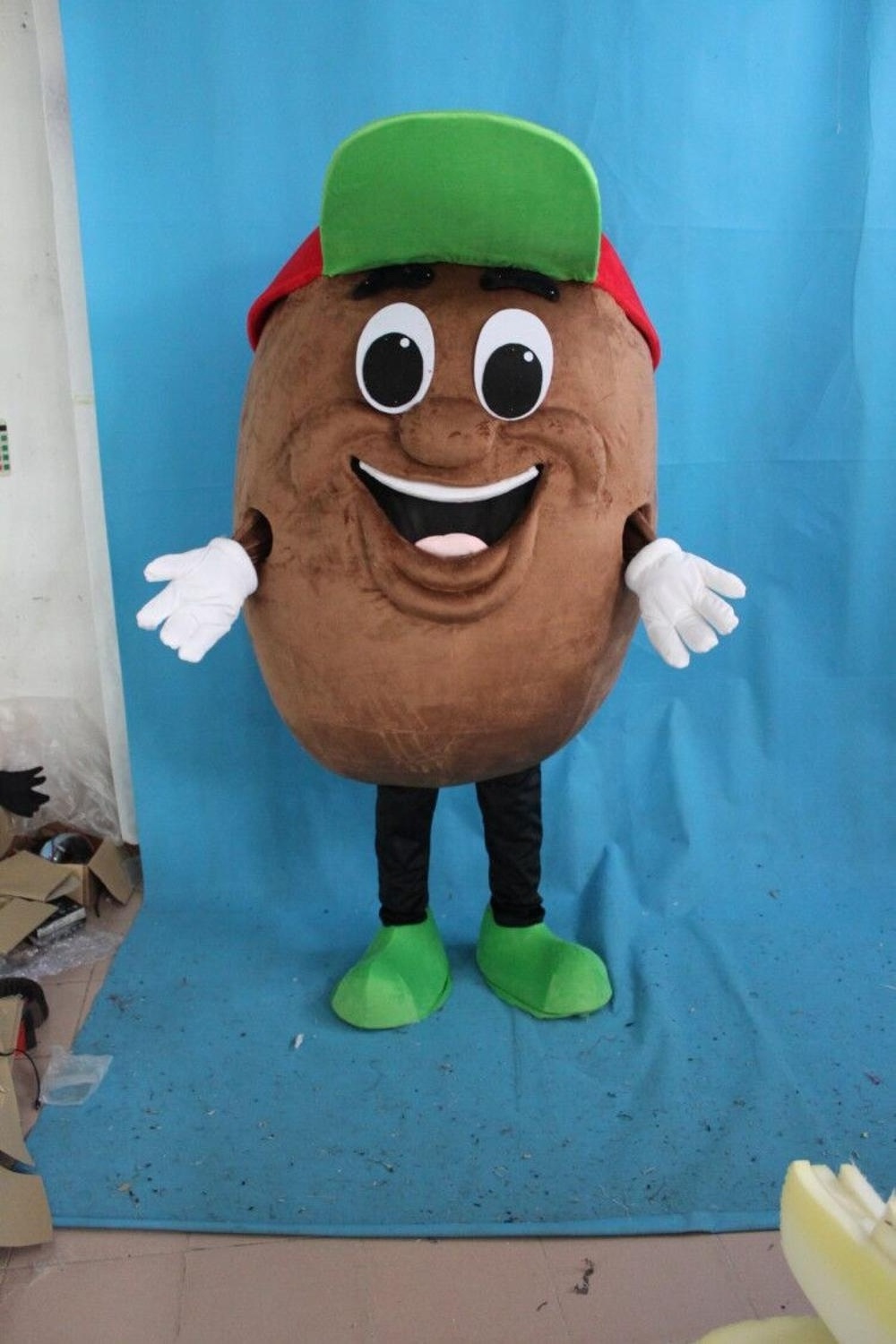 Enjoyment CE customized Coffee Bean Mascot Costume adult