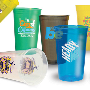 Personalized custom birthday party cup 16oz plastic stadium cups