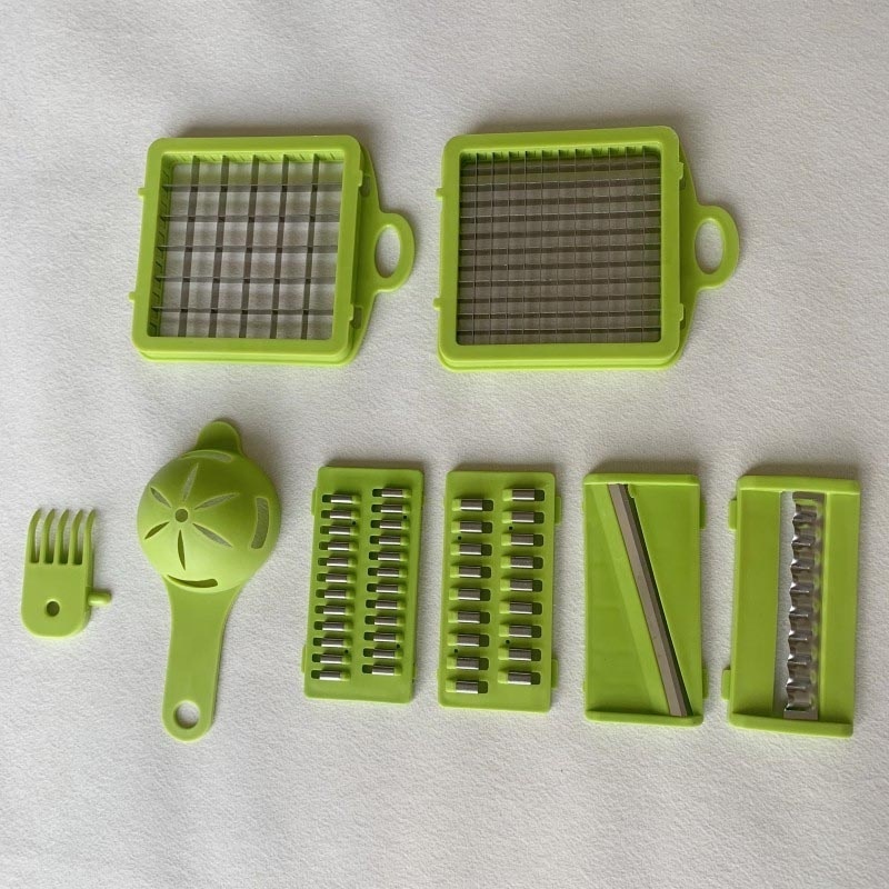 10-in-1 Mandoline Slicer Onion Dicer Vegetable Chopper Cutter Slicer Pro Food Chopper Cutter Dicer Slicer with Container