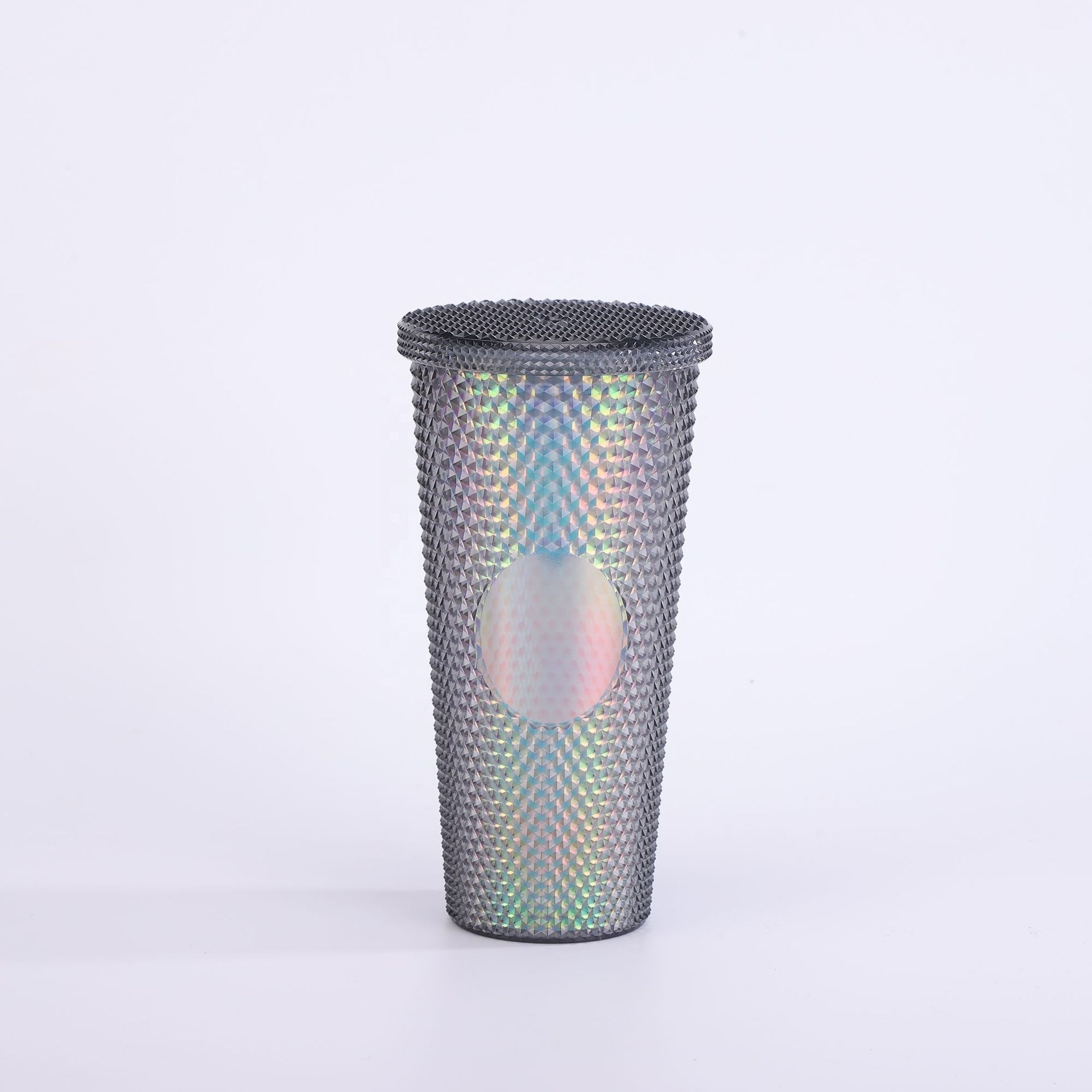 Custom logo 24oz diamond Studded Tumbler durian coffee mug rhinestone Studded tall Tumbler Cups