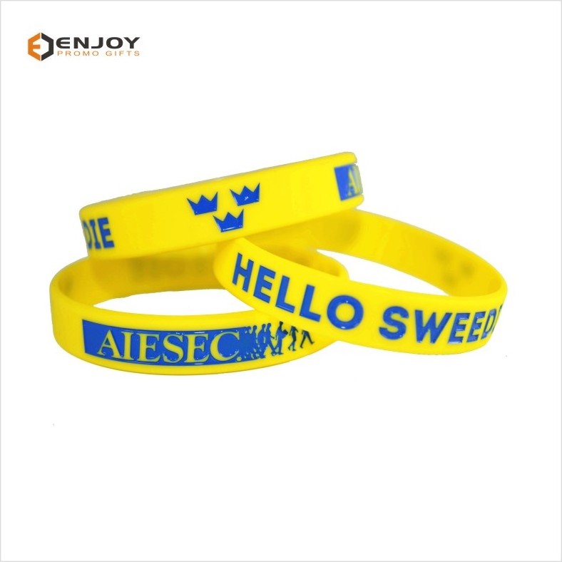 Best Selling Glow In The Dark Silicone Wristband/Silionce Bracelet