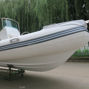 2024 China fast patrol fishing folding rib boat 520 for sale WITH CE