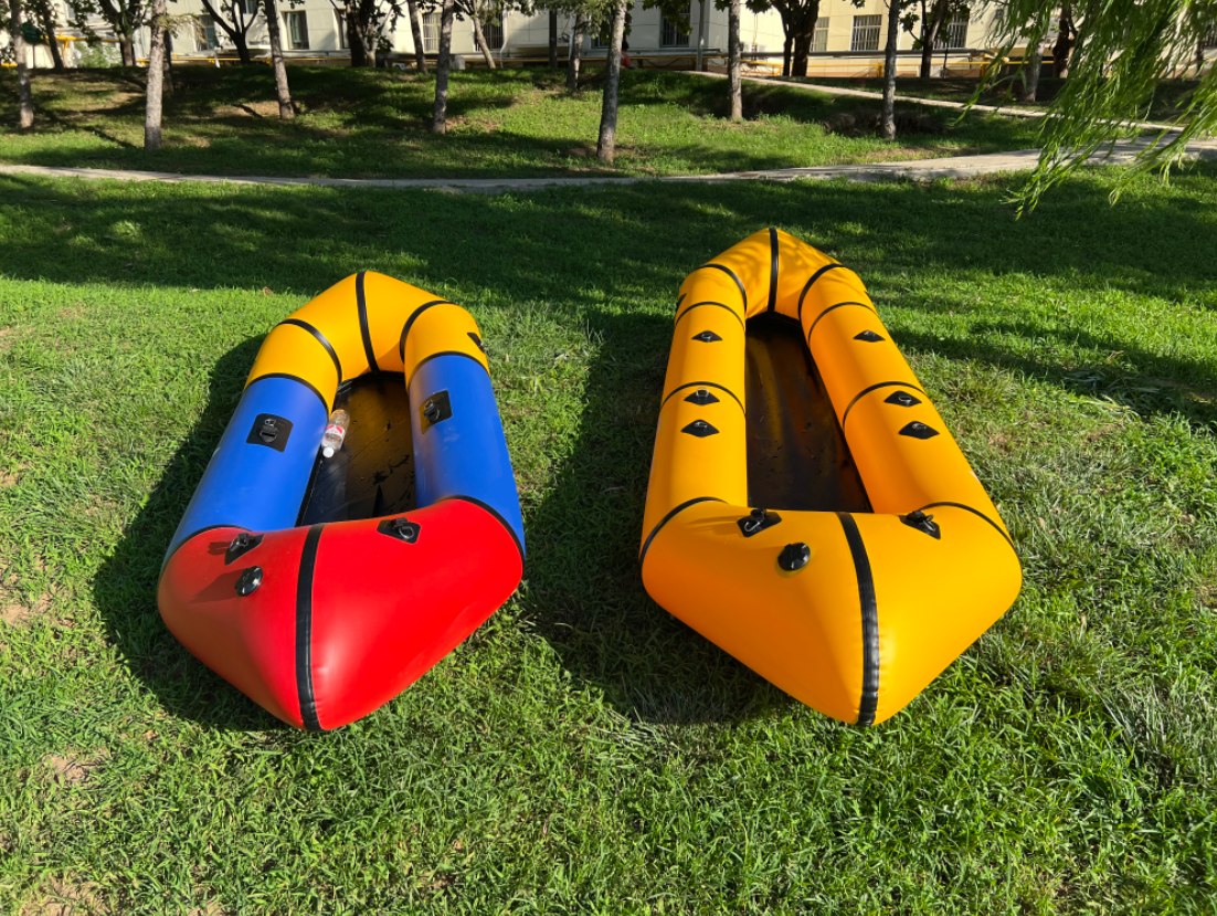 Premium OEM factory Colorful Cheaper Price Inflatable Life Raft Pack Raft Mrs Packraft