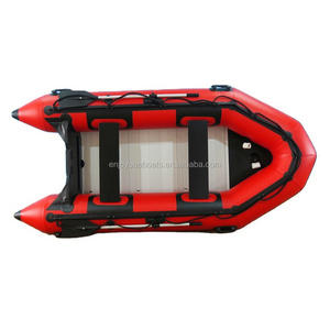 TWO TONE KOREA PVC Aluminum FLOOR Inflatable Boat (CE)