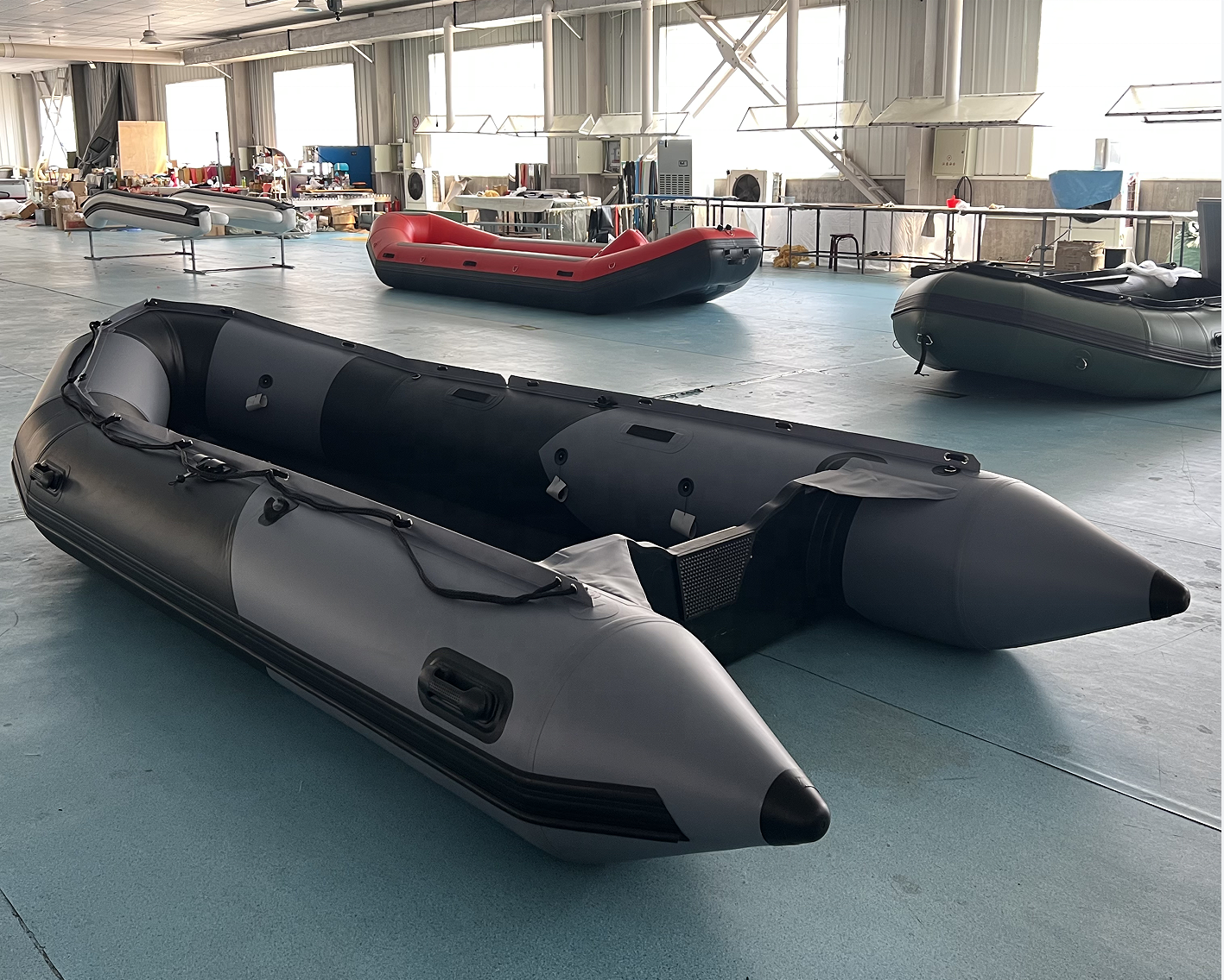 Wholesale factory direct rigid inflatable  pvc hypalon hull  ASA-460 (15feet) speed large fishing boat with CE certificate!