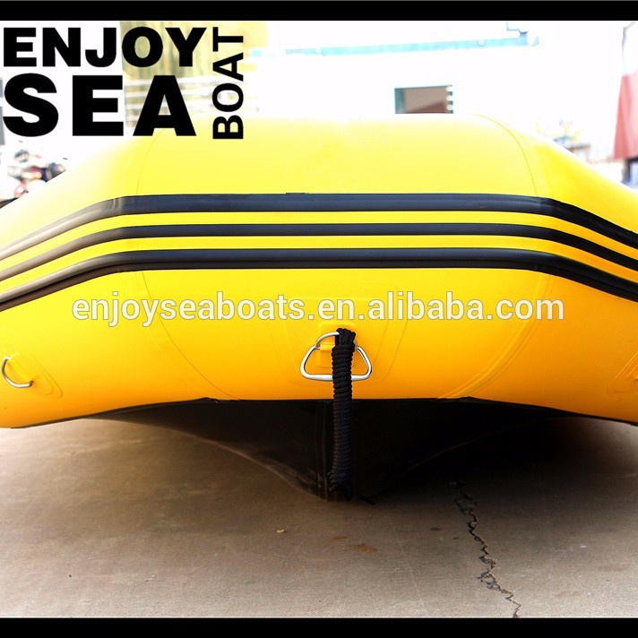 CE certification and PVC hull material ,aluminum floor boat China SALE