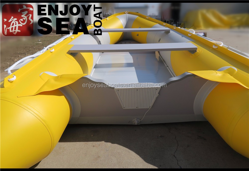 2023 Heavy Duty Inflatable Boat with Aluminum Floor and Seat Bag 4 person Sport Boat!