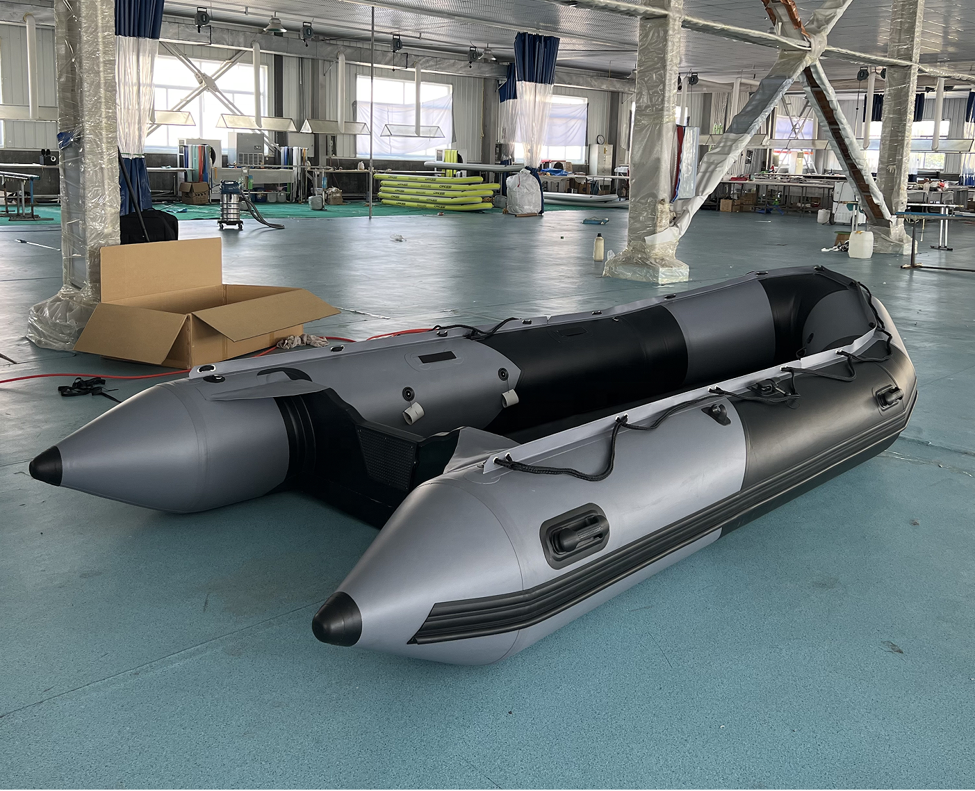 Wholesale factory direct rigid inflatable  pvc hypalon hull  ASA-460 (15feet) speed large fishing boat with CE certificate!