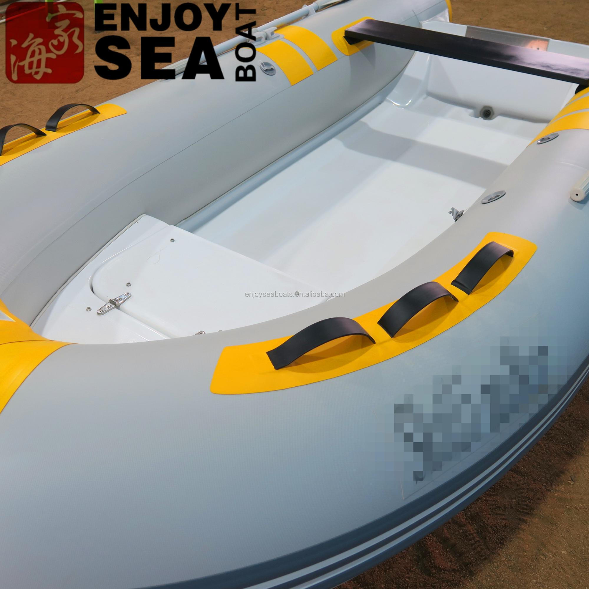 Factory Direct Sale Yacht 6 people Center Console Inflatable Fiberglass Boat Dinghy