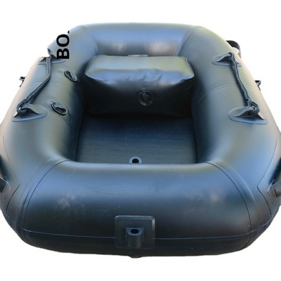 (CE)1 person Inflatable fishing boat belly boat 1.5m 1.8m 2.0m drop stitch air mat floor for sale!!!