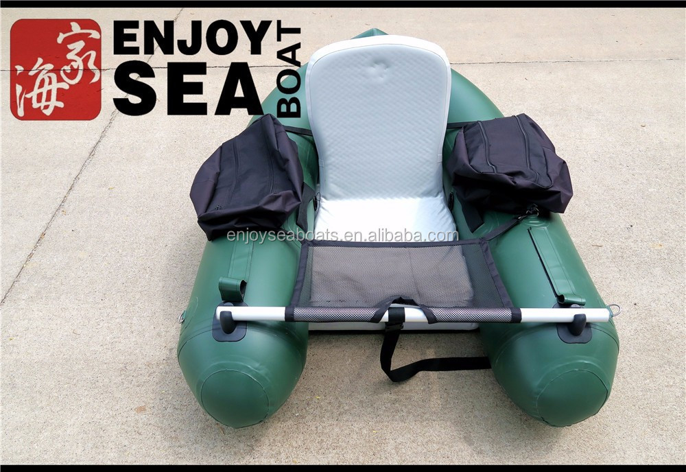 (CE)1 person Inflatable fishing boat belly boat 1.5m 1.8m 2.0m drop stitch air mat floor for sale!!!