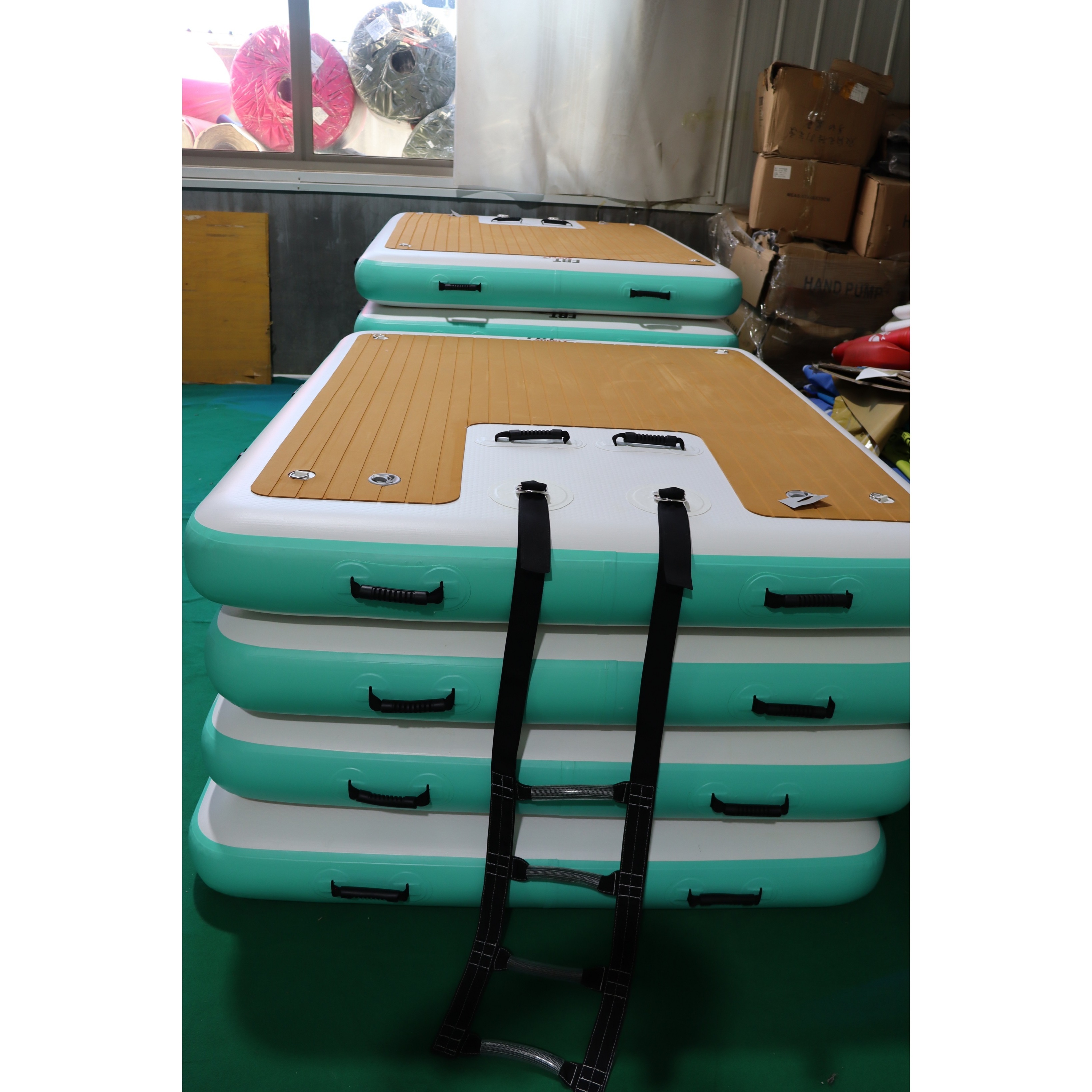 Drop Stitch Eva Pad Mat Mattress Marine Sea Boat Leisure Land Floating Pontoon Fishing Sup Platform