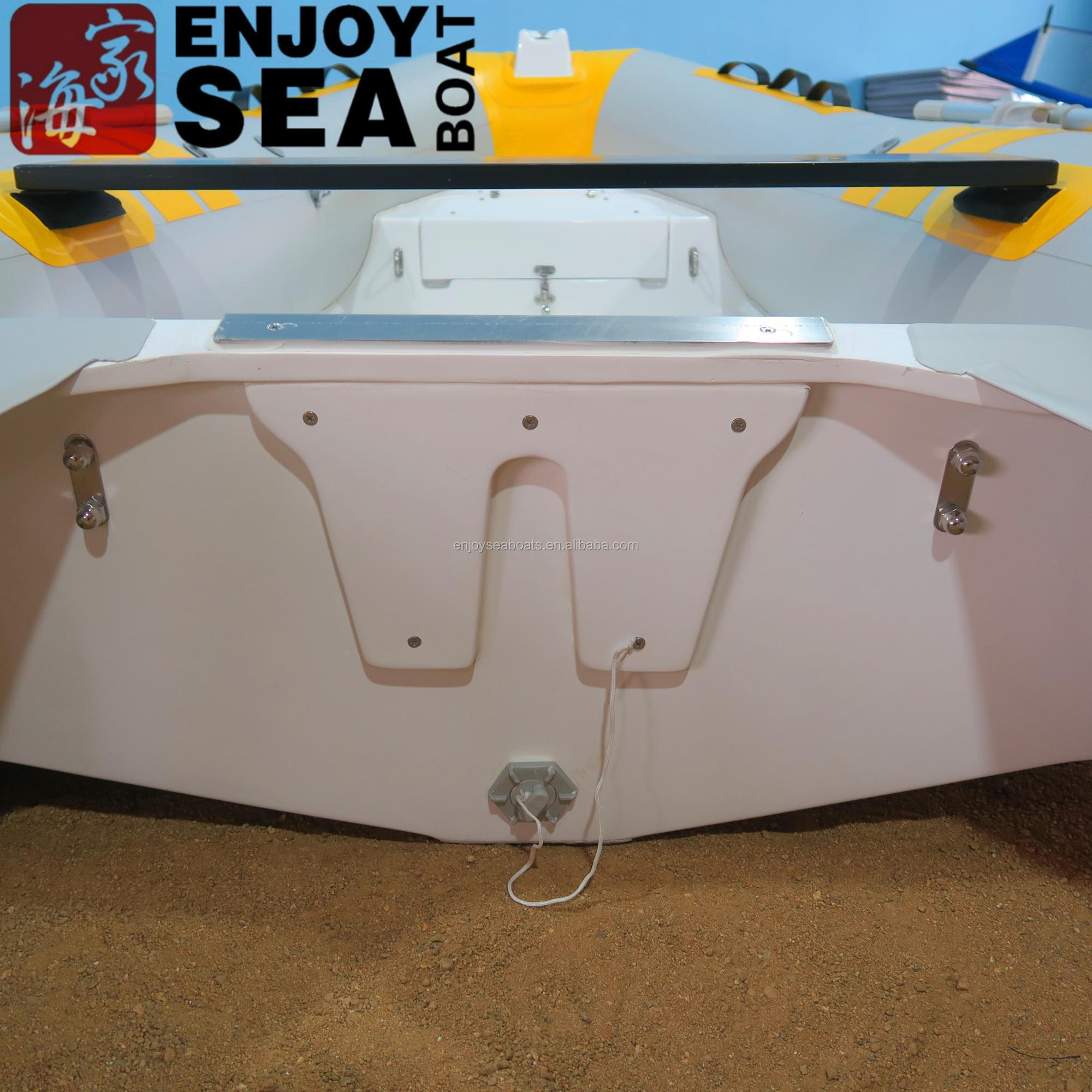 Factory Direct Sale Yacht 6 people Center Console Inflatable Fiberglass Boat Dinghy