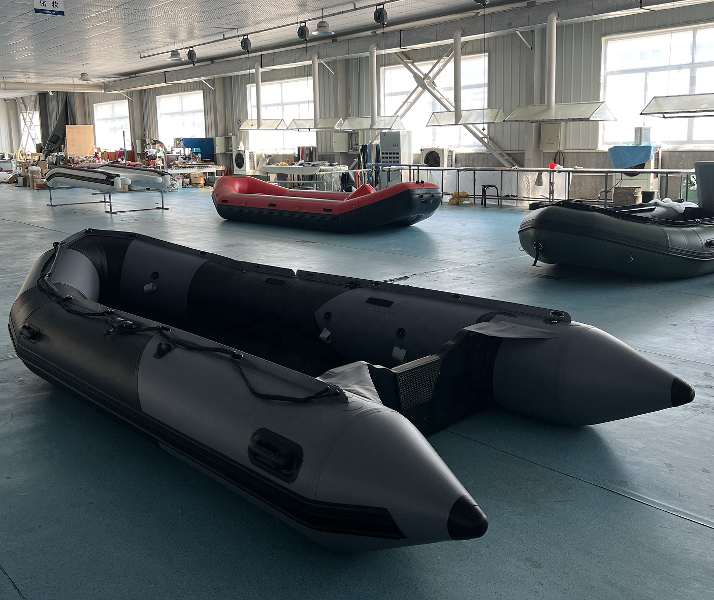 Wholesale factory direct rigid inflatable  pvc hypalon hull  ASA-460 (15feet) speed large fishing boat with CE certificate!