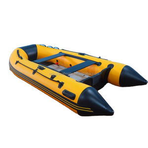 CE certification and PVC hull material ,aluminum floor boat China SALE