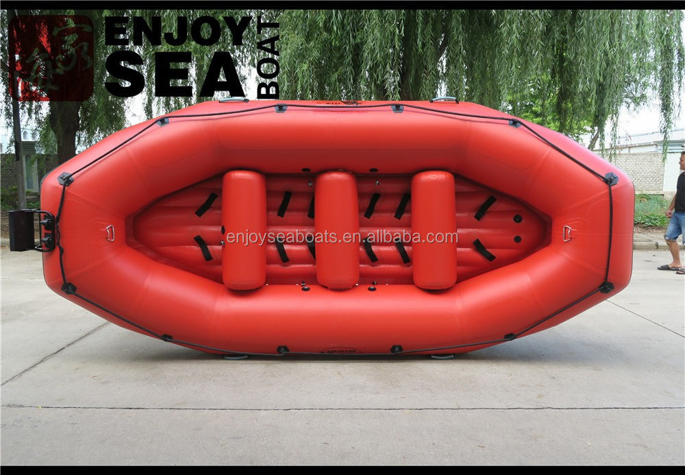 2024 Commercial Grade whitewater inflatable drifting boat PVC river rafting boat used for kids and adult