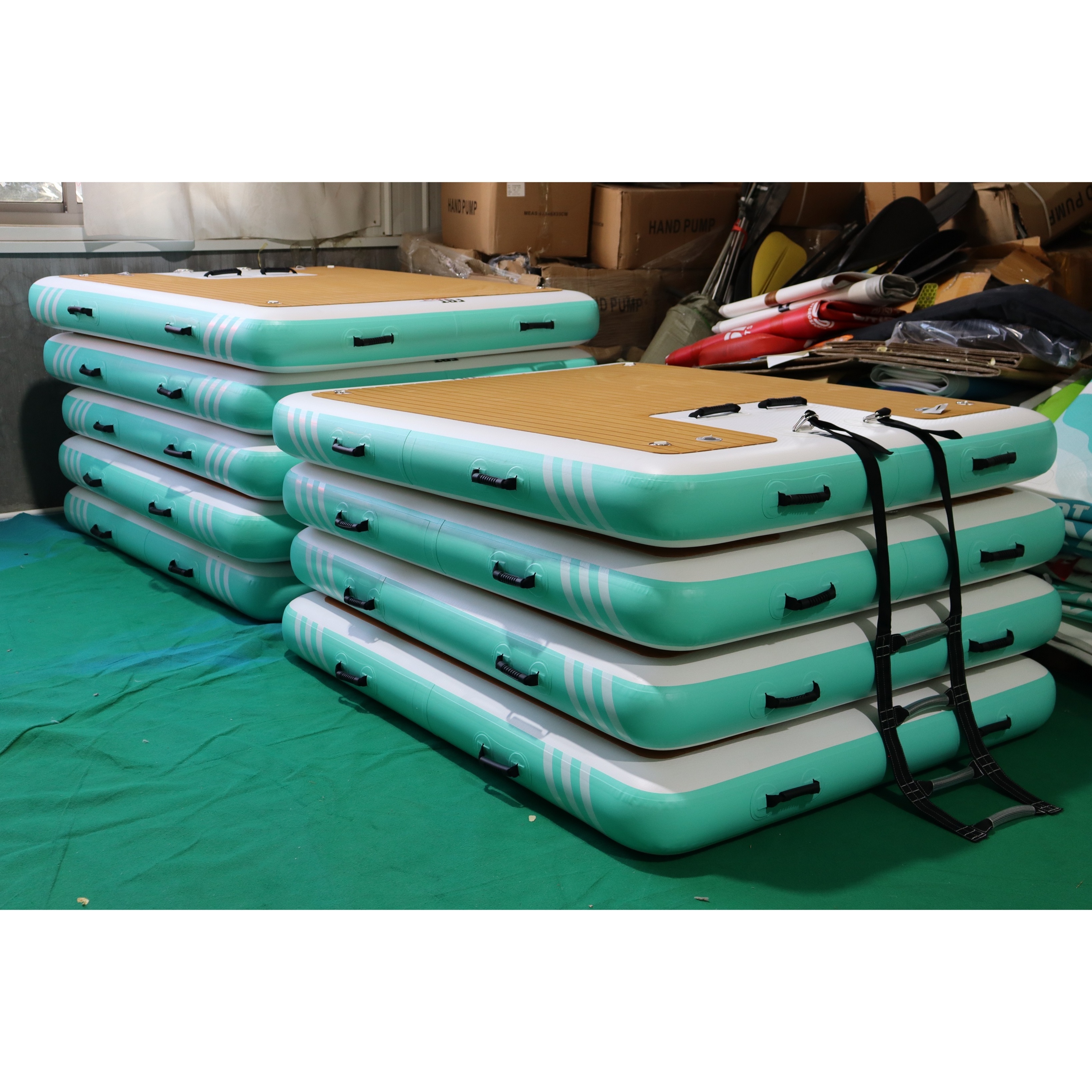 Drop Stitch Eva Pad Mat Mattress Marine Sea Boat Leisure Land Floating Pontoon Fishing Sup Platform