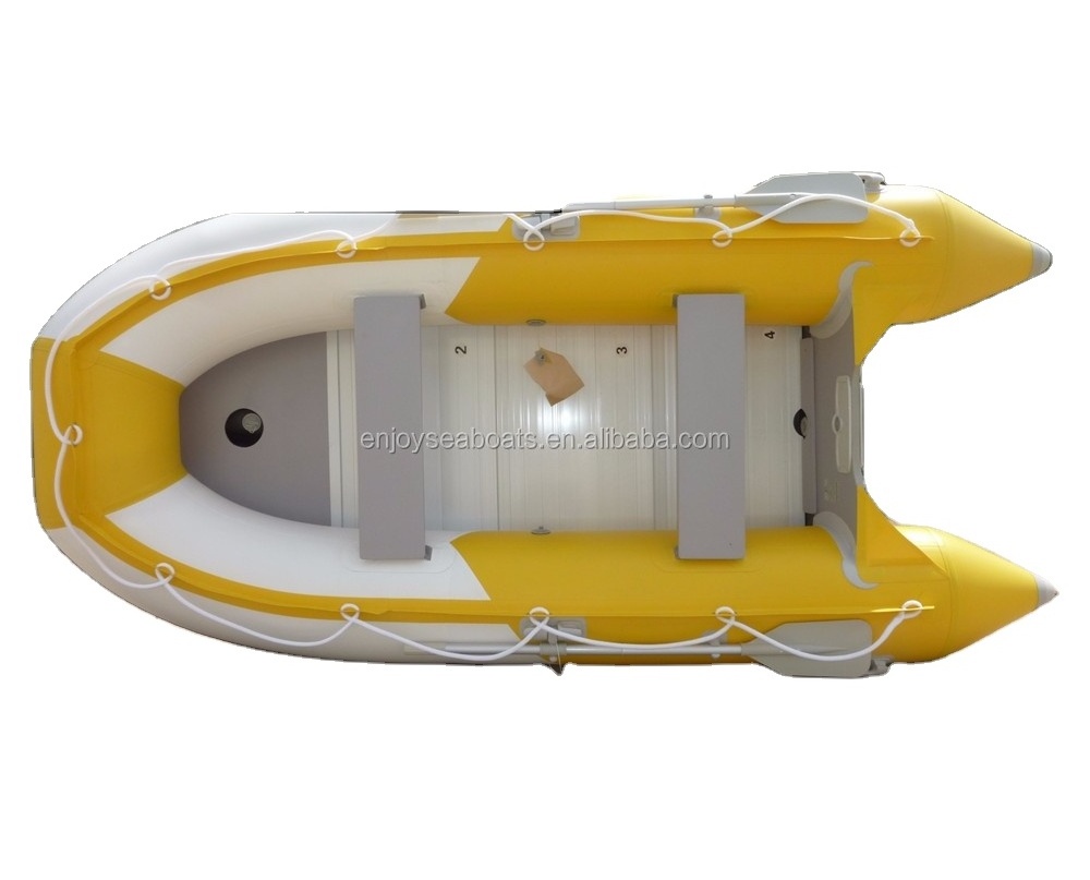 2023 Heavy Duty Inflatable Boat with Aluminum Floor and Seat Bag 4 person Sport Boat!