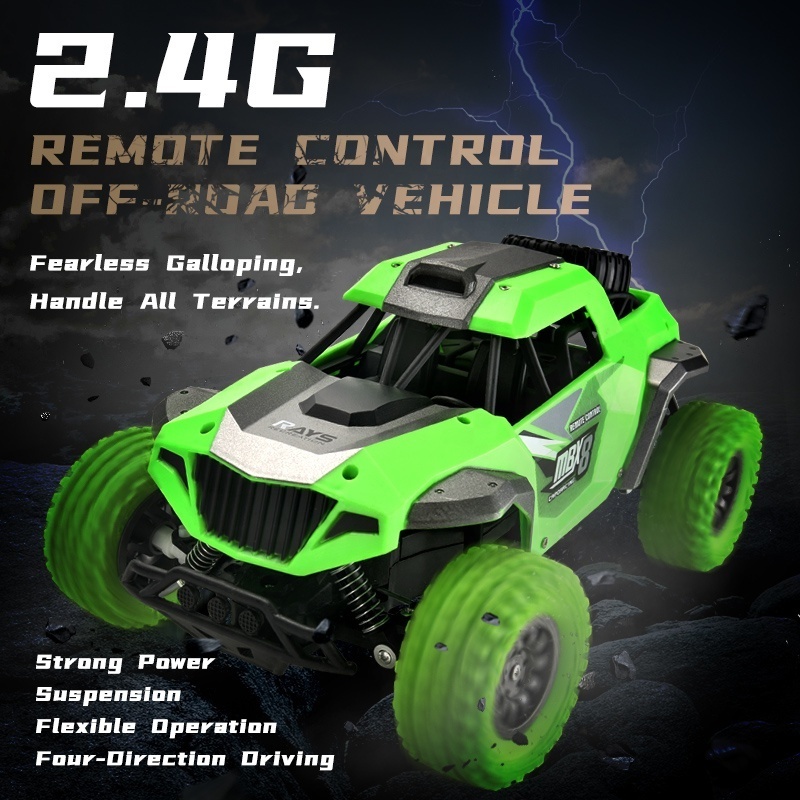 On-line 1/18 Scale 4WD RC Cars, 20km/h High Speed Remote Control Car for Boys 2.4GHz All Terrain Drift RC Monster Trucks Off Road