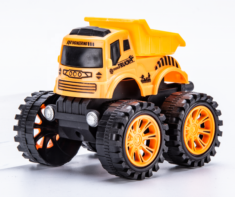 Monster Truck Toys Friction Powered Toy Cars Push and Go Vehicles for Kids Best Christmas Birthday Party Gift for Boys Girls