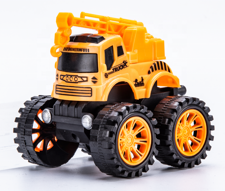 Monster Truck Toys Friction Powered Toy Cars Push and Go Vehicles for Kids Best Christmas Birthday Party Gift for Boys Girls