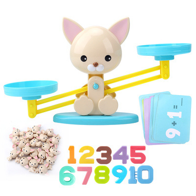 Balance Monkey cat dog digital toys Digital Models and Cards Educational Montessori Toys Monkey Balance Match Learning Toys