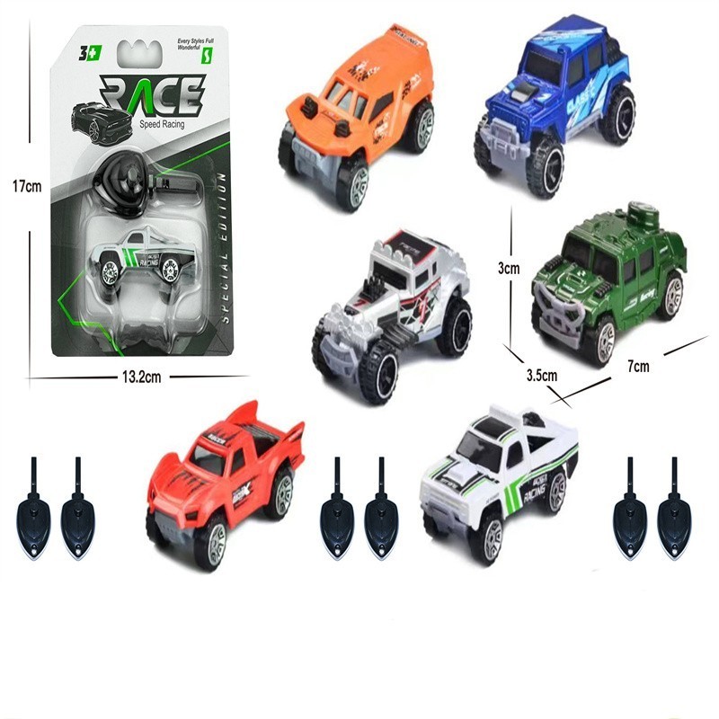 Car Rocket Launcher Toy for Kids Air Powered Car with Launcher Racing Car Dueling Launch Toys for Kids