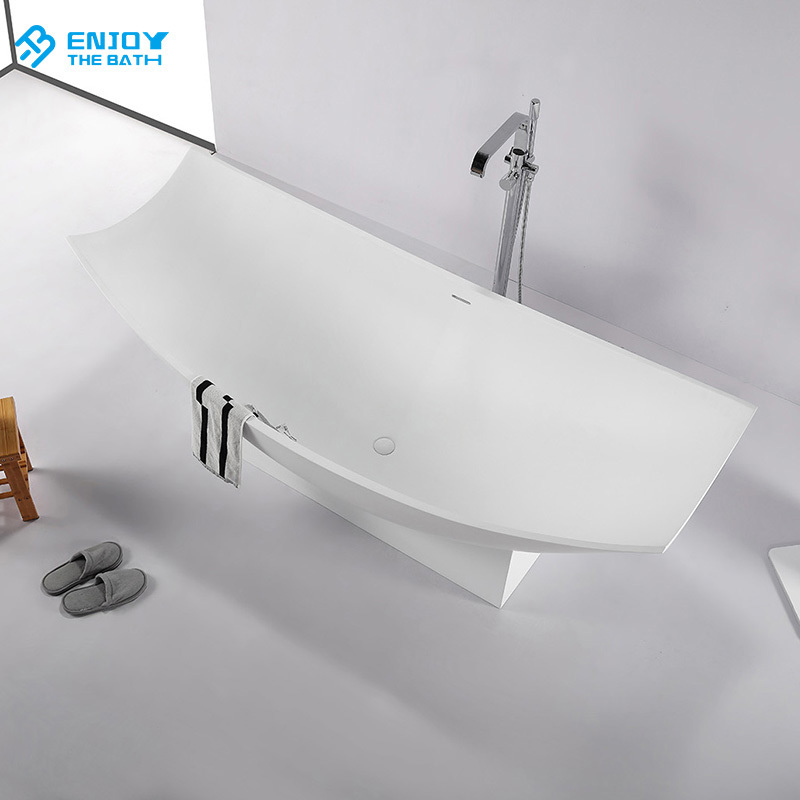 Acrylic Solid Surface Bathtub Freestanding Bathtub Hammock Bathtub