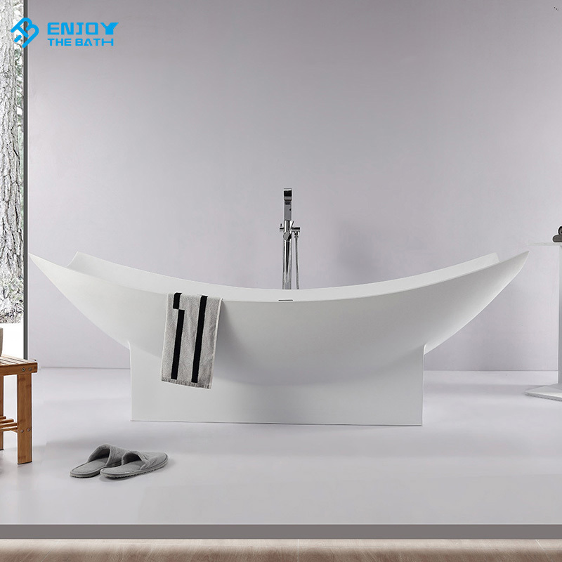 Acrylic Solid Surface Bathtub Freestanding Bathtub Hammock Bathtub