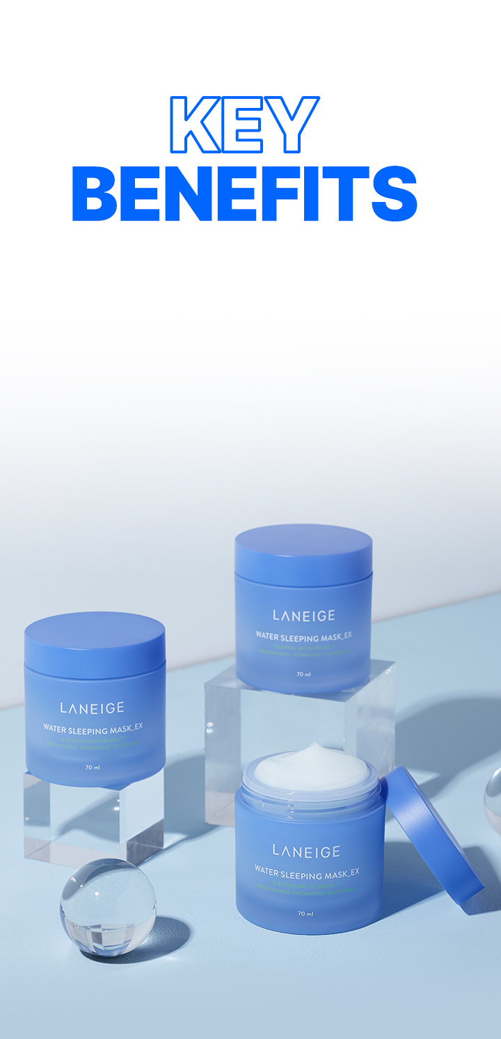 face pack beauty sleep LANEIGE Water Sleeping Mask Pack Korean cosmetic face cream